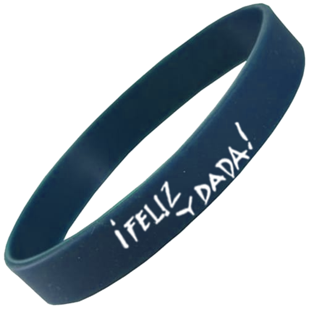 Feliz Y Dada Silicone Wristband
