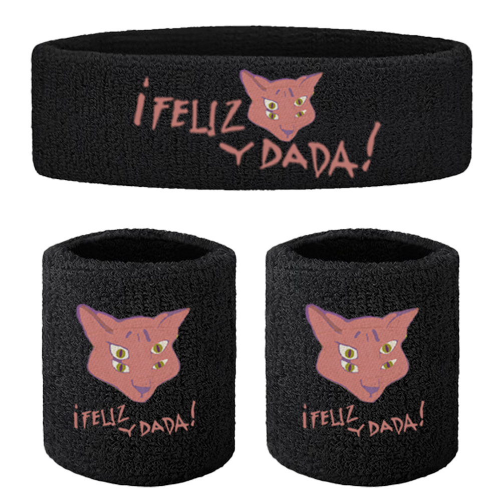 Cat’s Eyes Headband and Wristband Set